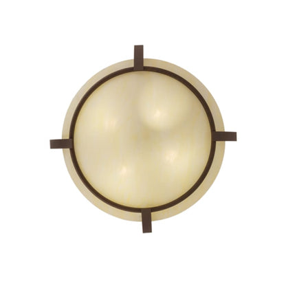 Meyda Tiffany Covina 4 Light 30" Wide Semi-Flush Bowl Ceiling Fixture