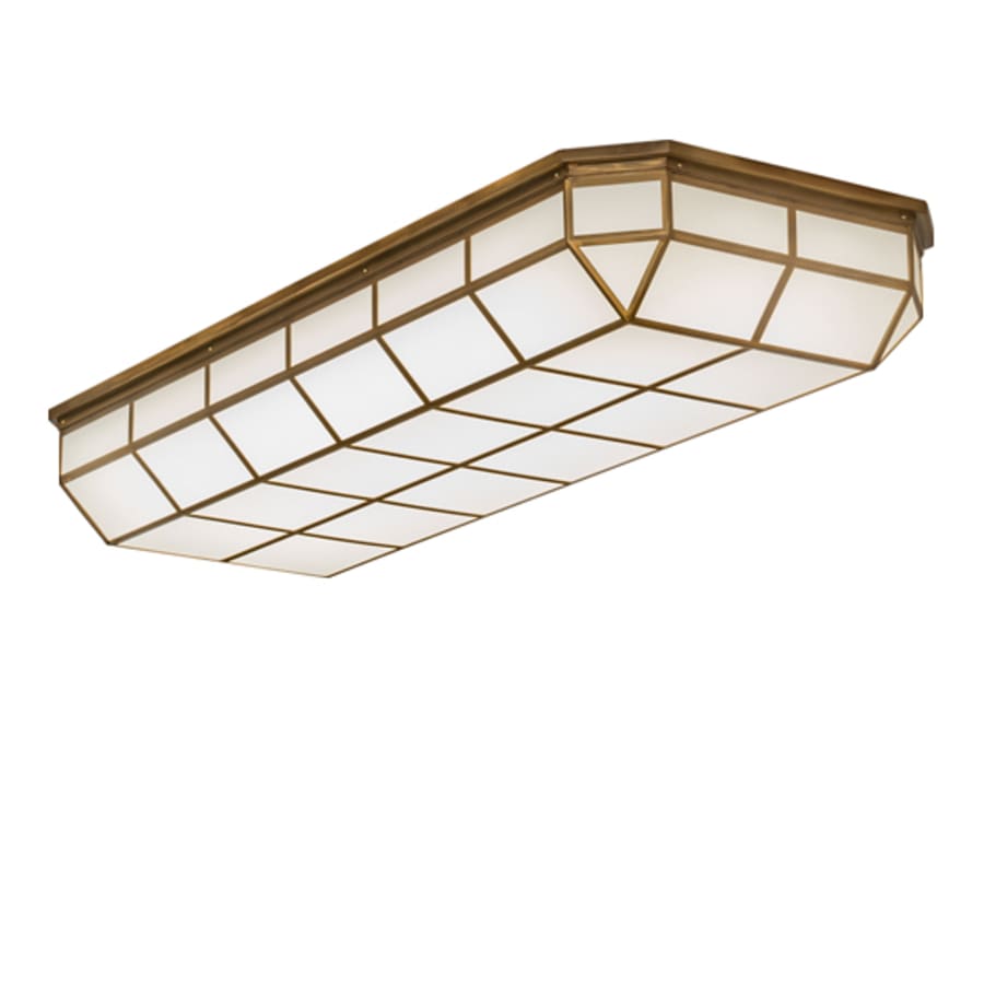 Meyda Tiffany Gibbon 66" Wide LED Flush Mount Ceiling Fixture