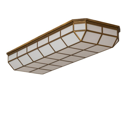 Meyda Tiffany Gibbon 66" Wide LED Flush Mount Ceiling Fixture
