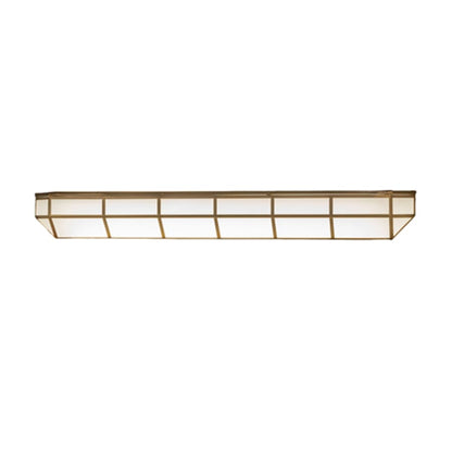 Meyda Tiffany Gibbon 66" Wide LED Flush Mount Ceiling Fixture