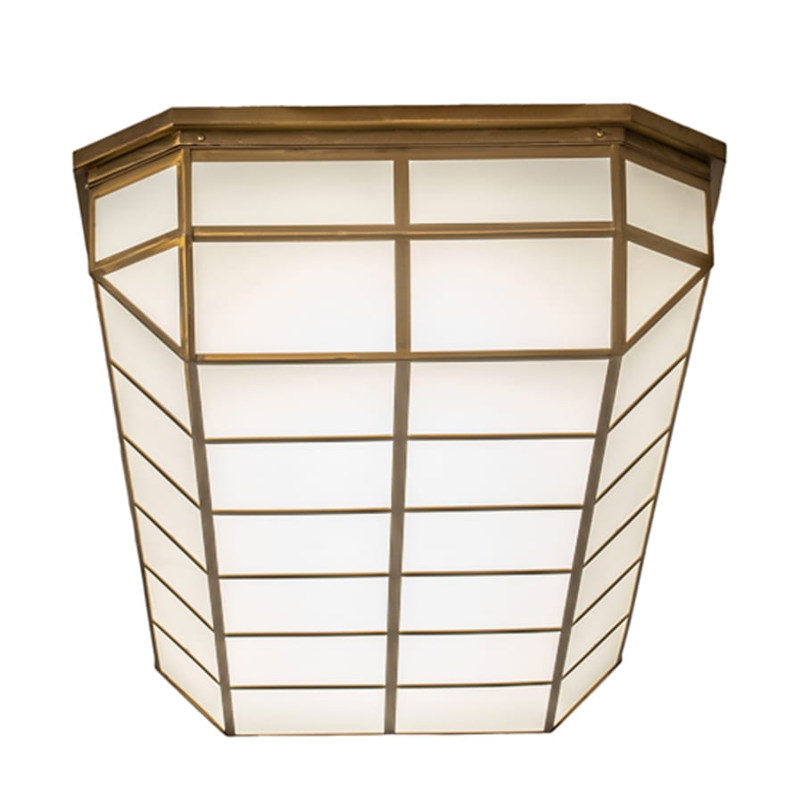 Meyda Tiffany Gibbon 66" Wide LED Flush Mount Ceiling Fixture