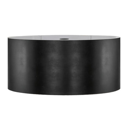 Meyda Tiffany Cilindro Vinyl 10 Light 60" Wide Flush Mount Drum Ceiling Fixture