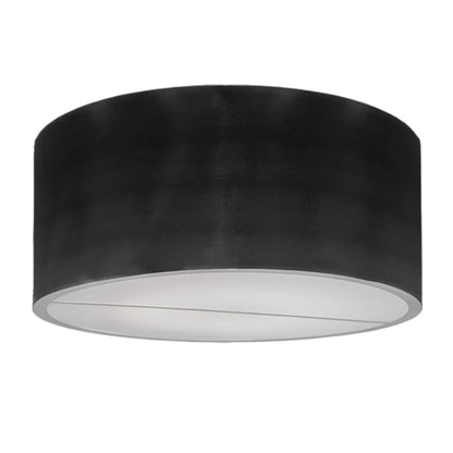 Meyda Tiffany Cilindro Vinyl 10 Light 60" Wide Flush Mount Drum Ceiling Fixture