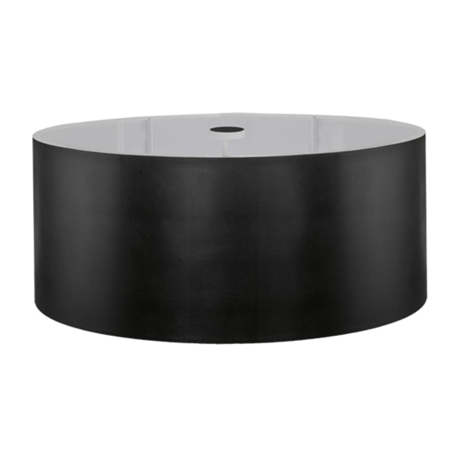 Meyda Tiffany Cilindro Vinyl 10 Light 60" Wide Flush Mount Drum Ceiling Fixture