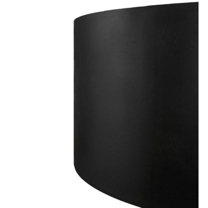 Meyda Tiffany Cilindro Vinyl 10 Light 60" Wide Flush Mount Drum Ceiling Fixture