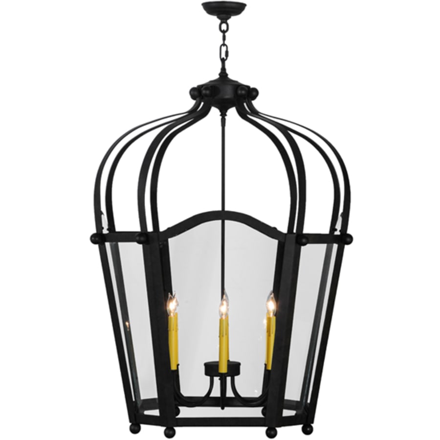 Meyda Tiffany 6 Light 33" Wide Taper Candle Pendant