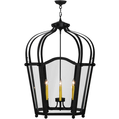 Meyda Tiffany 6 Light 33" Wide Taper Candle Pendant