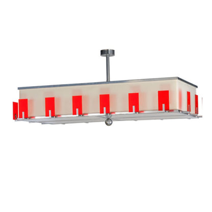 Meyda Tiffany 12 Light 72" Wide Linear Pendant
