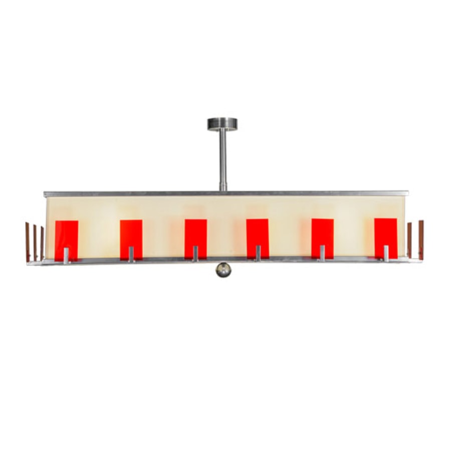 Meyda Tiffany 12 Light 72" Wide Linear Pendant