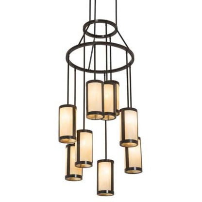 Meyda Tiffany Cartier 9 Light 30" Wide Ring Chandelier