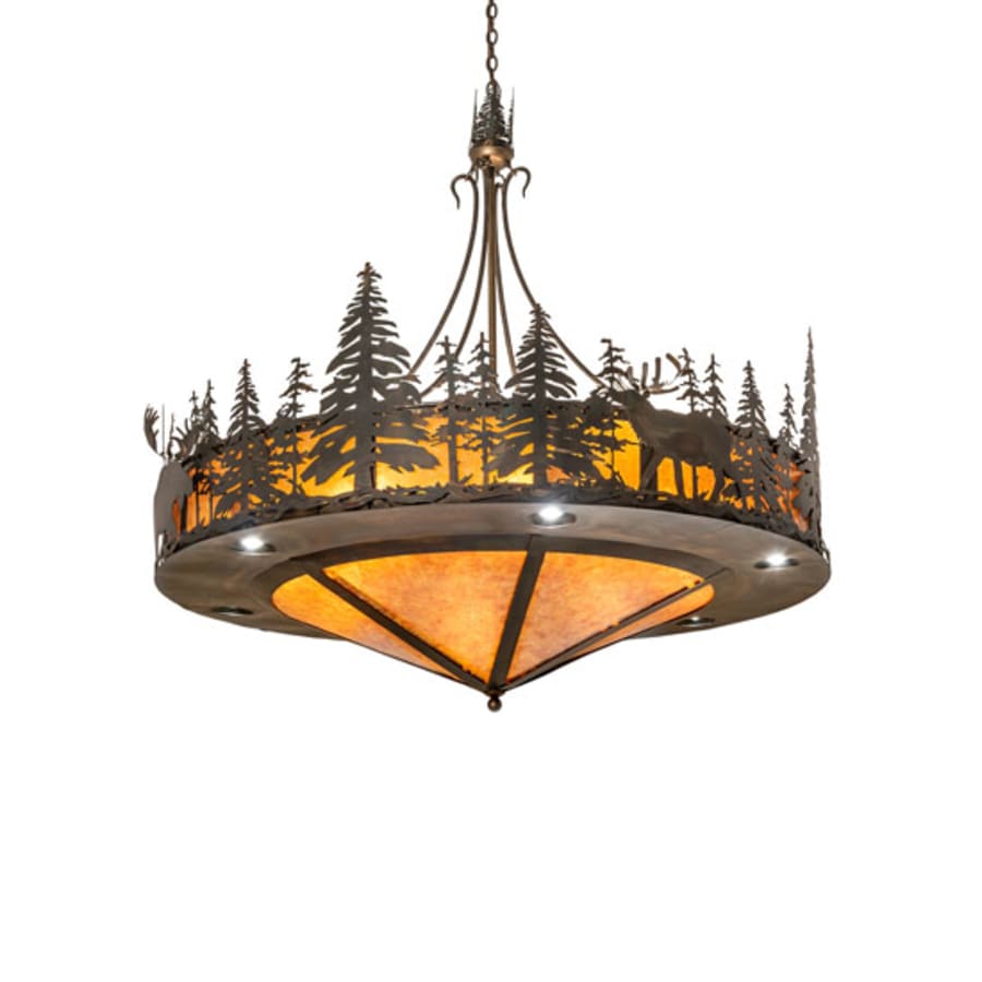 Meyda Tiffany 8 Light 62" Wide Pendant