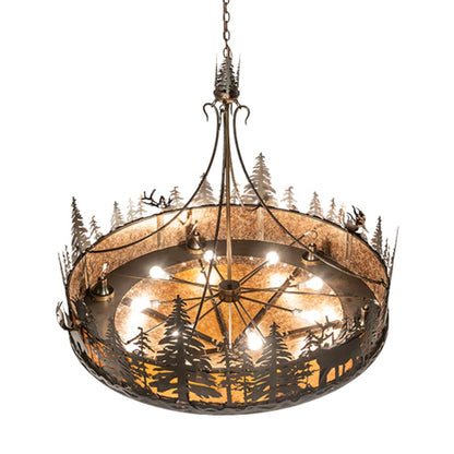 Meyda Tiffany 8 Light 62" Wide Pendant