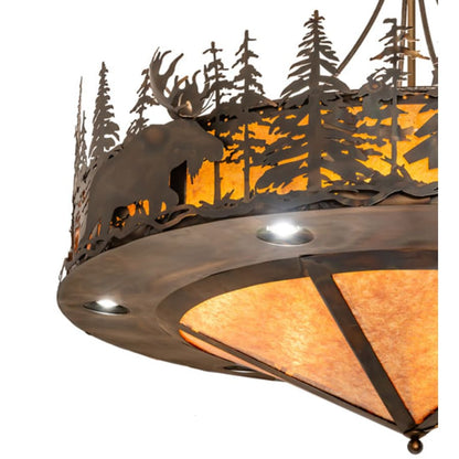 Meyda Tiffany 8 Light 62" Wide Pendant