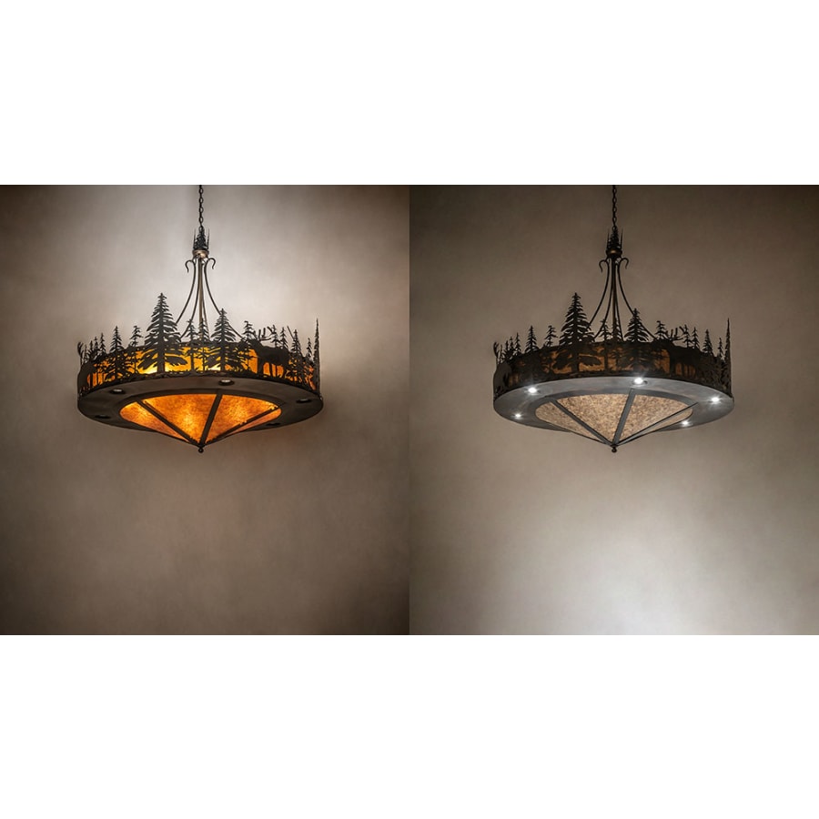 Meyda Tiffany 8 Light 62" Wide Pendant