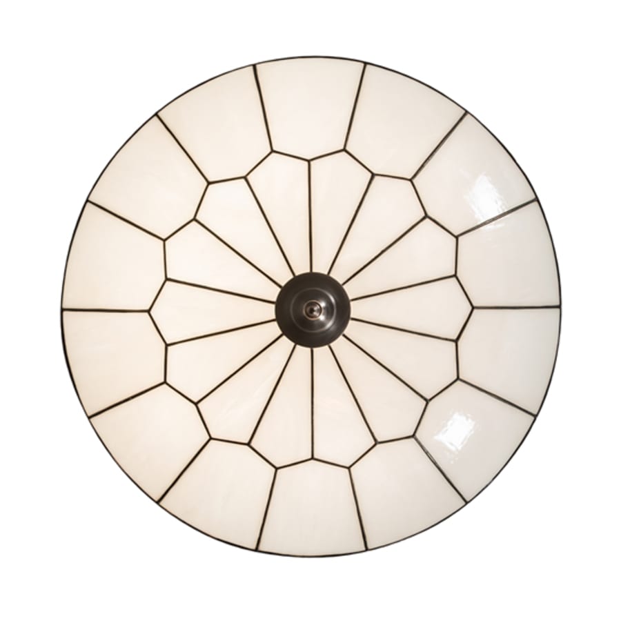Meyda Tiffany Vincent Honeycomb 6 Light 30" Wide Semi-Flush Bowl Ceiling Fixture