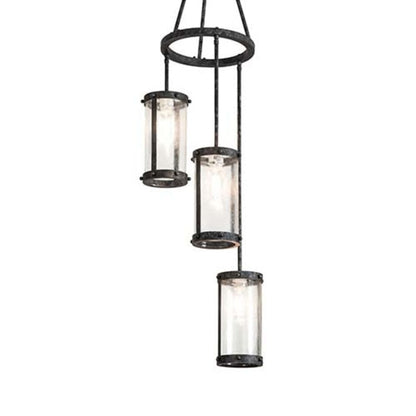 Meyda Tiffany Cartier 3 Light 18" Wide Multi Light Pendant