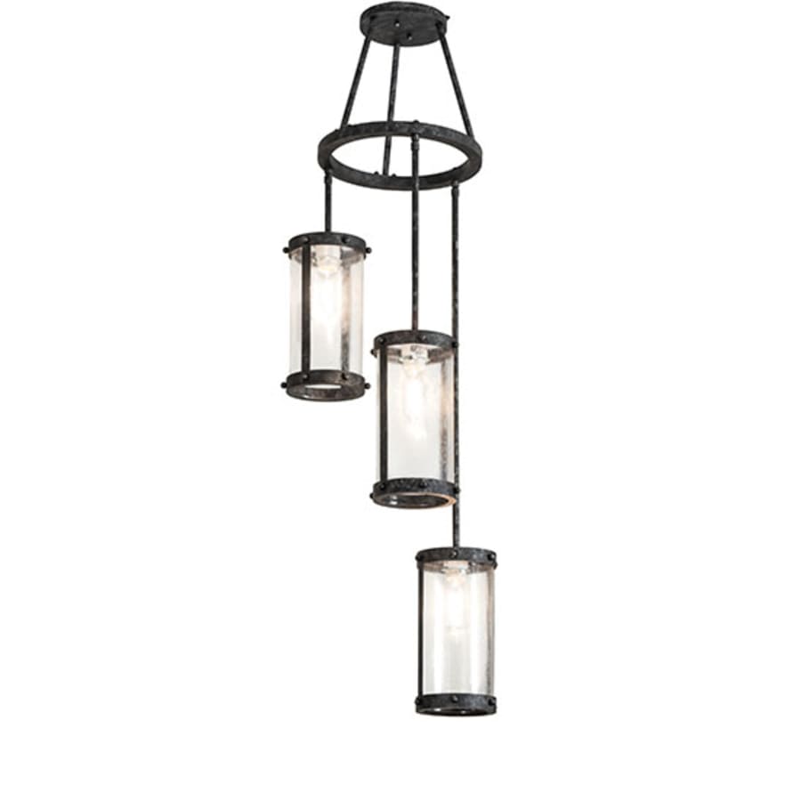Meyda Tiffany Cartier 3 Light 18" Wide Multi Light Pendant