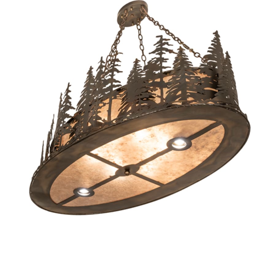 Meyda Tiffany 6 Light 48" Wide Linear Pendant