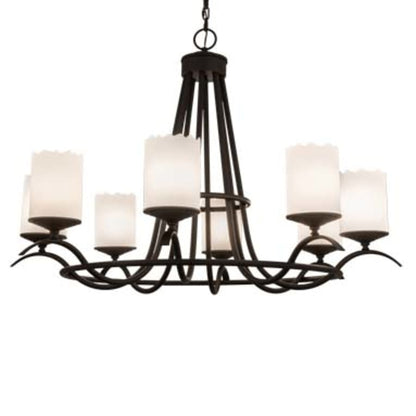 Meyda Tiffany Octavia 8 Light 48" Wide Ring Chandelier