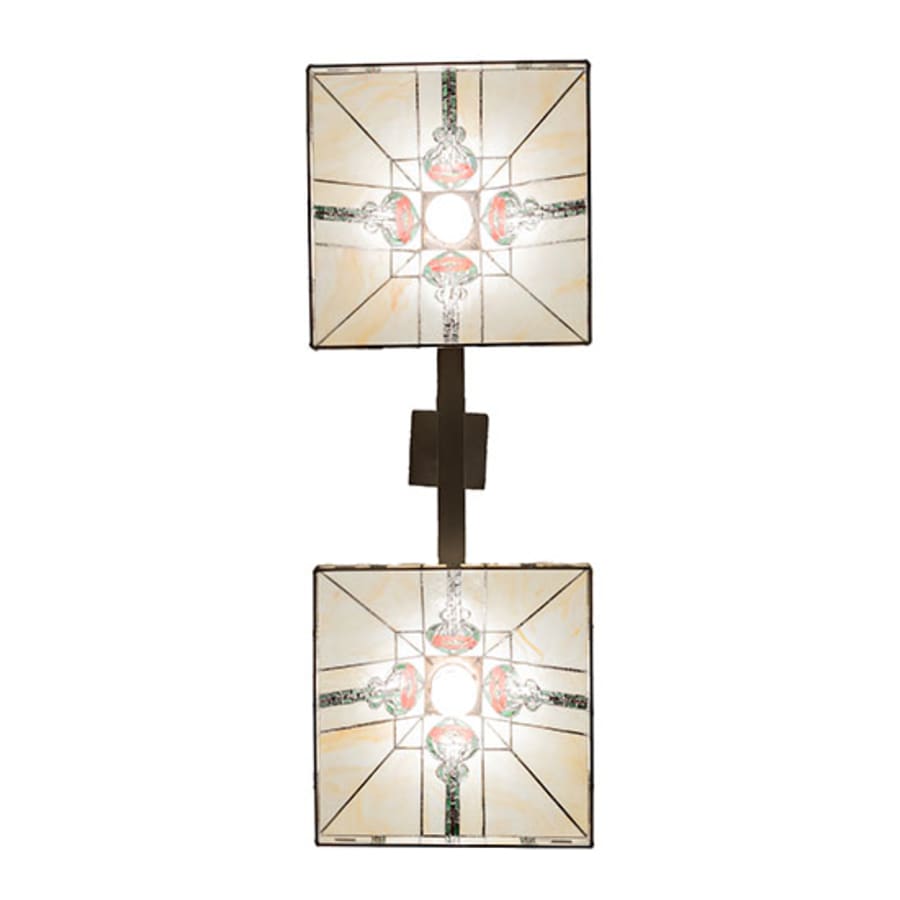 Meyda Tiffany 2 Light 39" Wide Linear Pendant