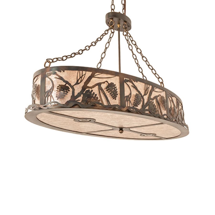 Meyda Tiffany 6 Light 48" Wide Linear Pendant