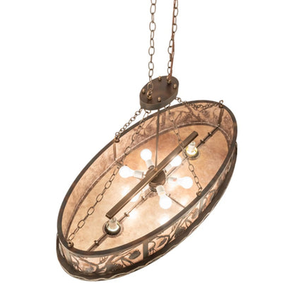 Meyda Tiffany 6 Light 48" Wide Linear Pendant