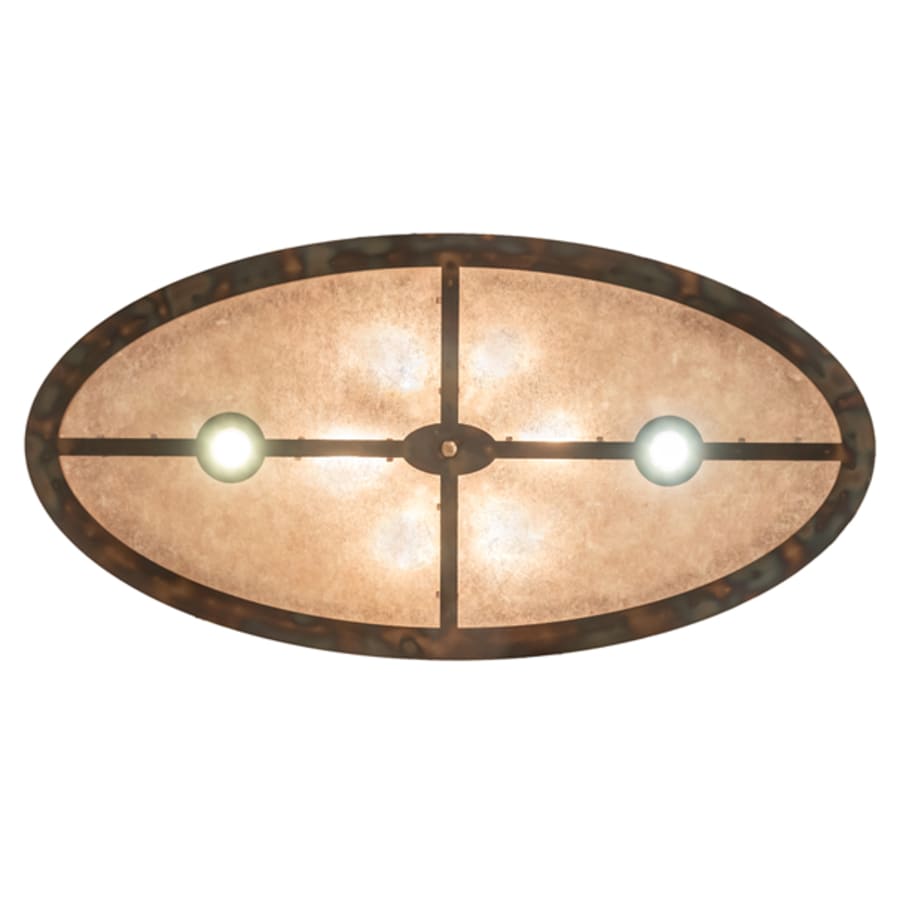 Meyda Tiffany 6 Light 48" Wide Linear Pendant