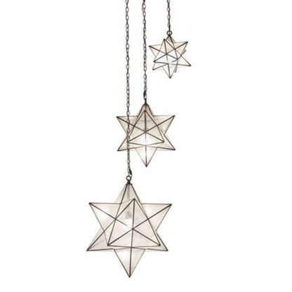 Meyda Tiffany 3 Light 36" Wide Multi Light Pendant