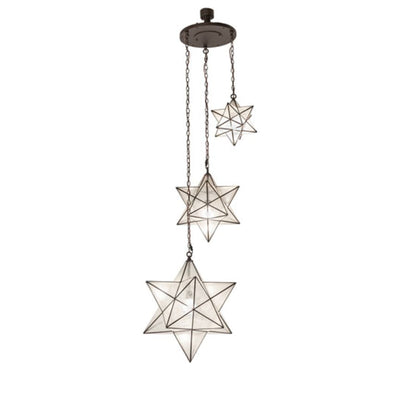 Meyda Tiffany 3 Light 36" Wide Multi Light Pendant