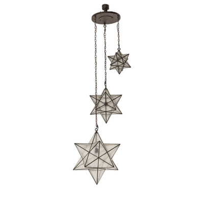 Meyda Tiffany 3 Light 36" Wide Multi Light Pendant