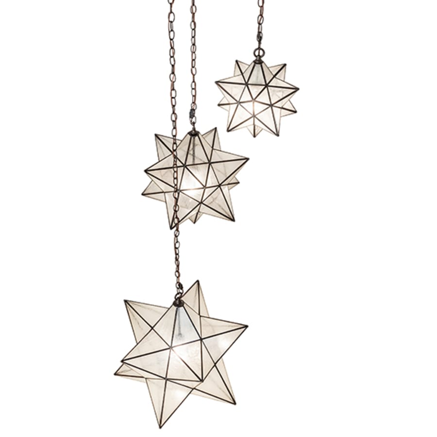 Meyda Tiffany 3 Light 36" Wide Multi Light Pendant