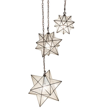 Meyda Tiffany 3 Light 36" Wide Multi Light Pendant