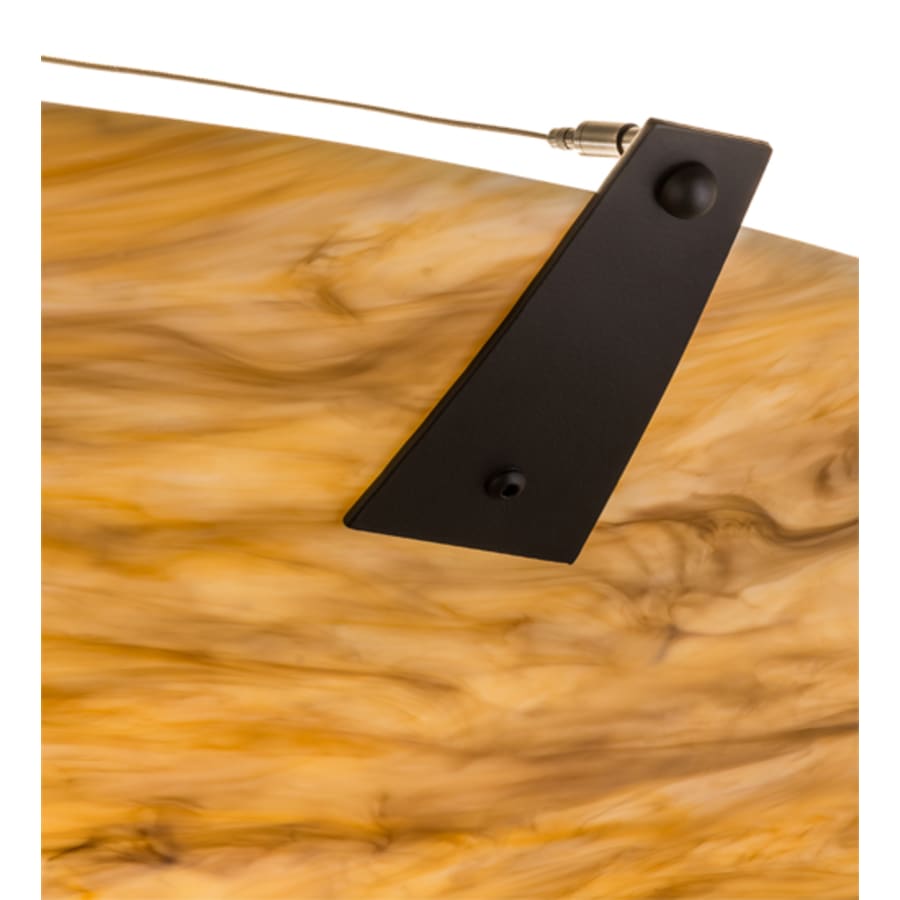 Meyda Tiffany Araneta 6 Light 49" Wide Semi-Flush Bowl Ceiling Fixture - Oil Rubbed Bronze Finish - Medium Bulb Base