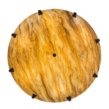 Meyda Tiffany Araneta 12 Light 61" Wide Semi-Flush Bowl Ceiling Fixture - Oil Rubbed Bronze Finish - GU24 Bulb Base