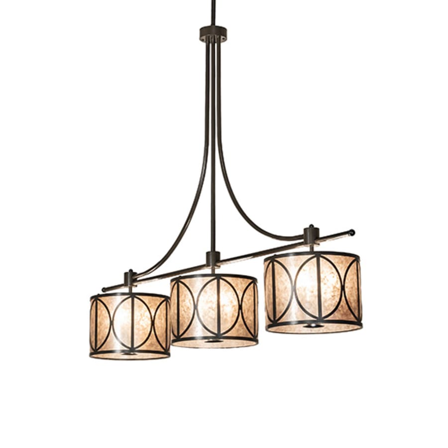 Meyda Tiffany 9 Light 90" Wide Linear Pendant