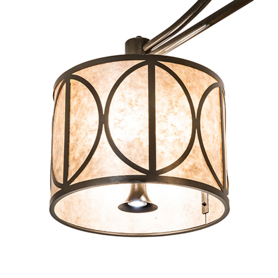 Meyda Tiffany 9 Light 90" Wide Linear Pendant