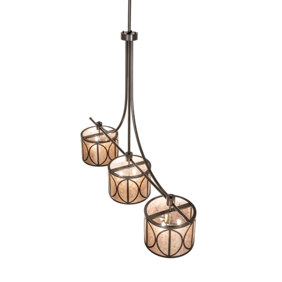 Meyda Tiffany 9 Light 90" Wide Linear Pendant