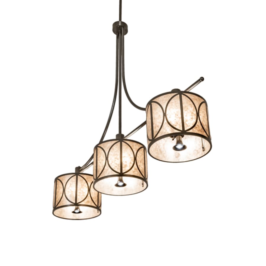 Meyda Tiffany 9 Light 90" Wide Linear Pendant