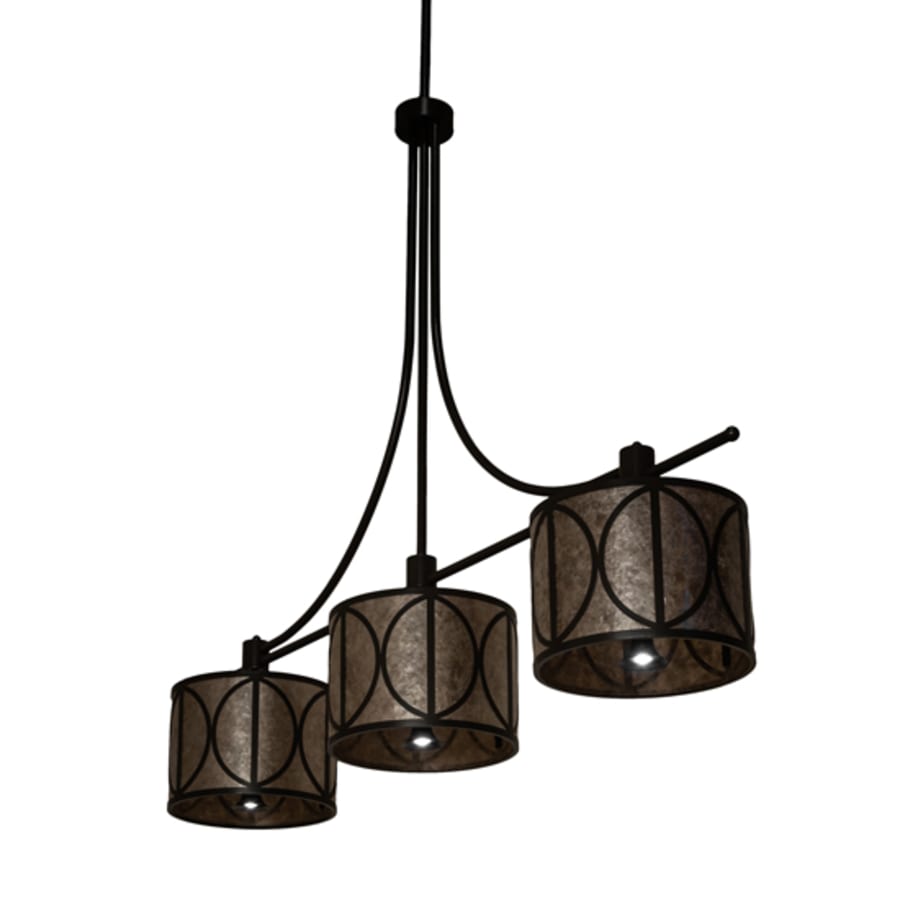 Meyda Tiffany 9 Light 90" Wide Linear Pendant