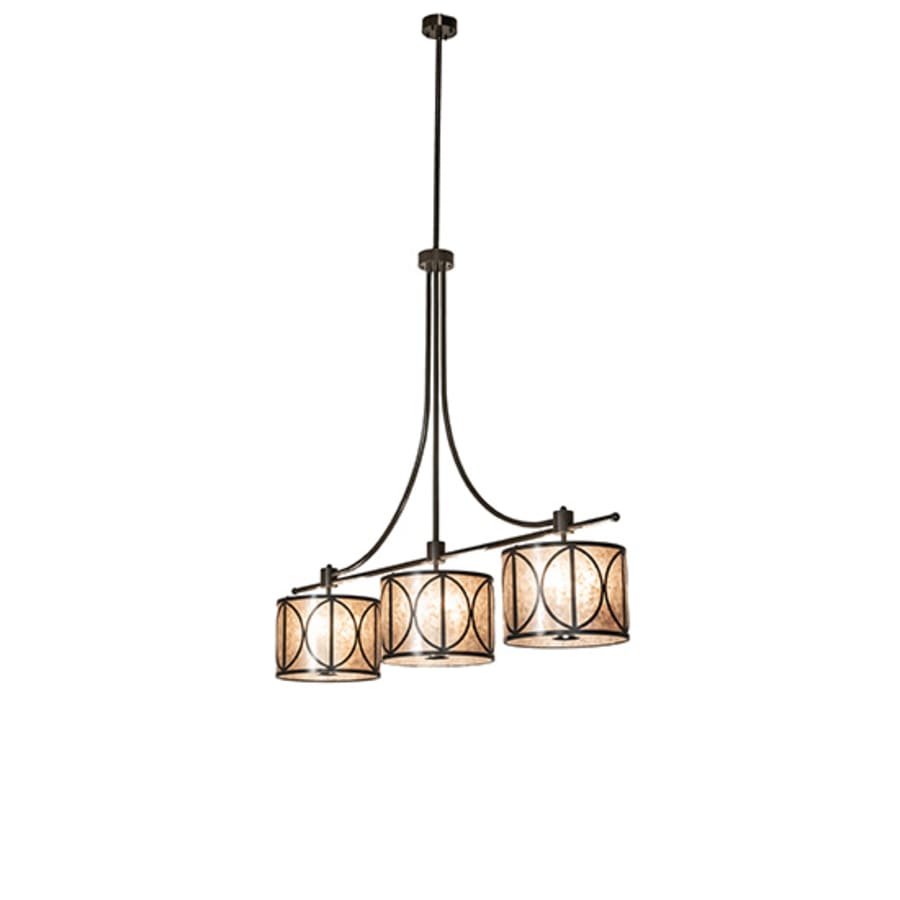 Meyda Tiffany 9 Light 90" Wide Linear Pendant