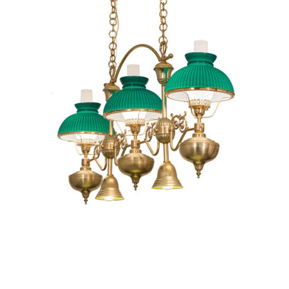 Meyda Tiffany 3 Light 48" Wide Linear Pendant