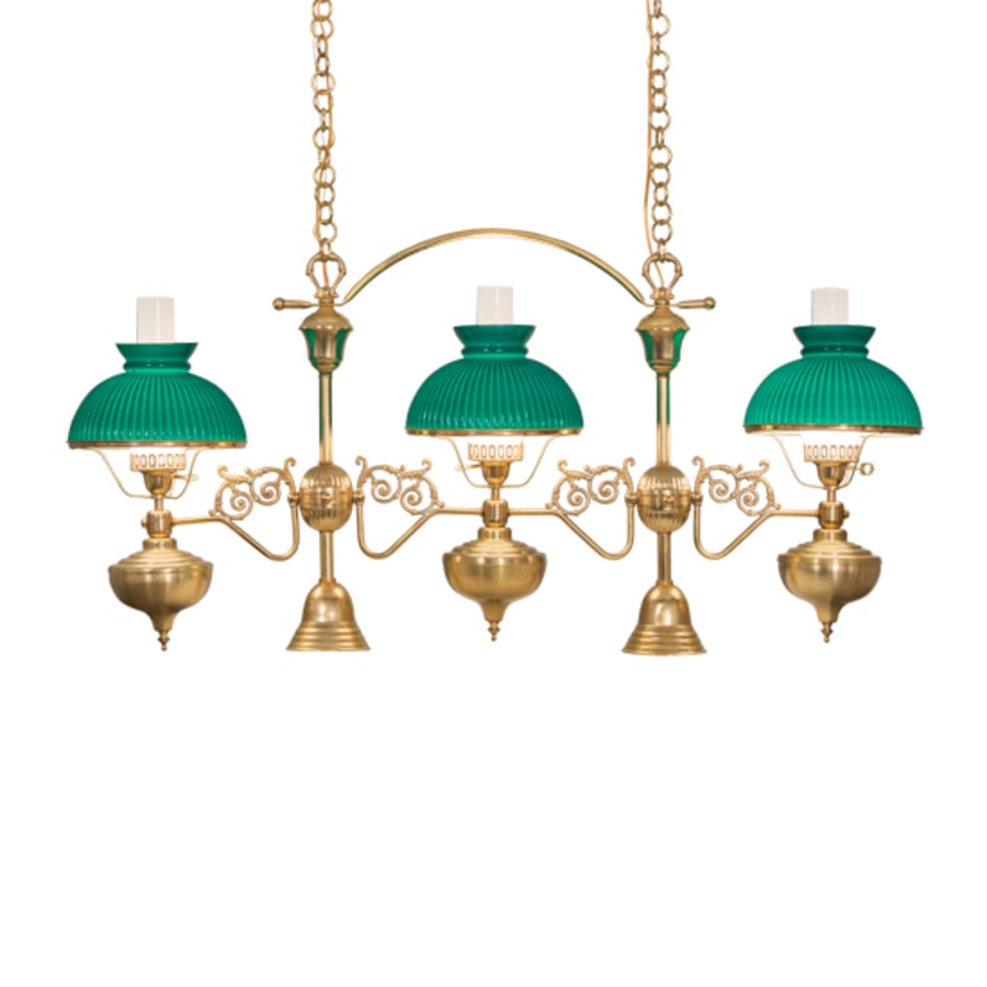 Meyda Tiffany 3 Light 48" Wide Linear Pendant