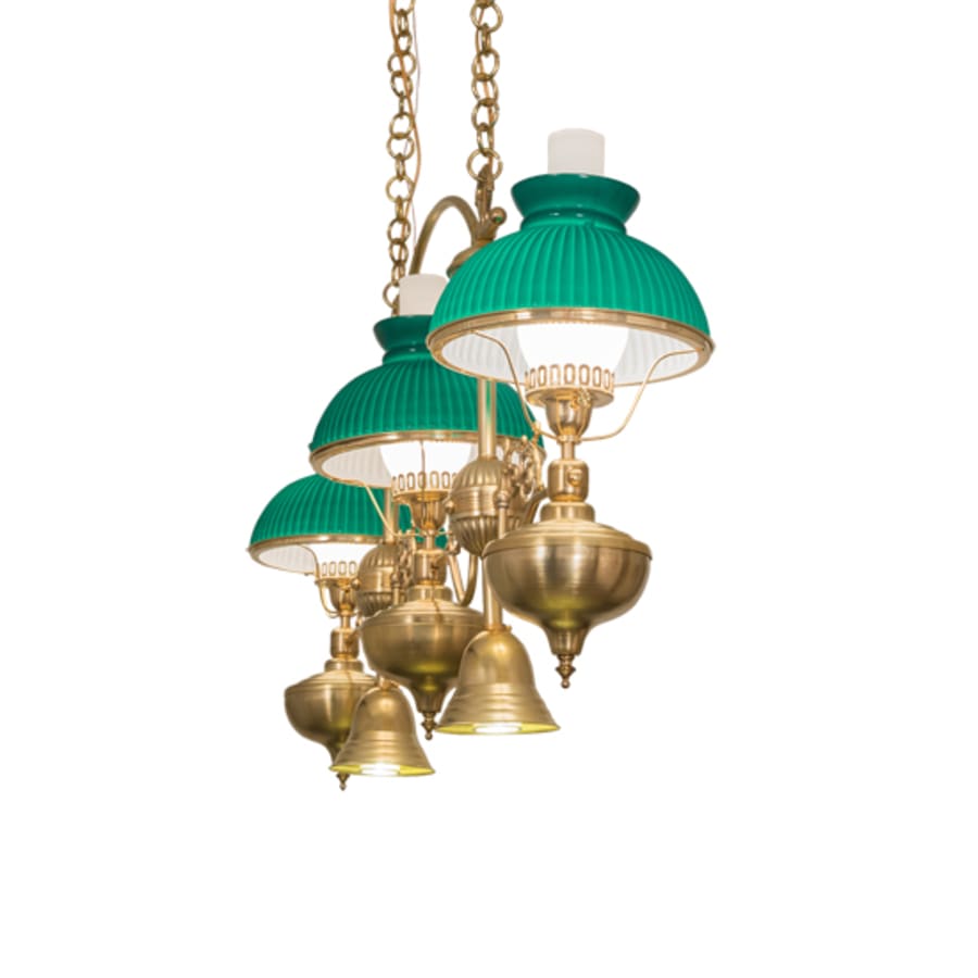 Meyda Tiffany 3 Light 48" Wide Linear Pendant