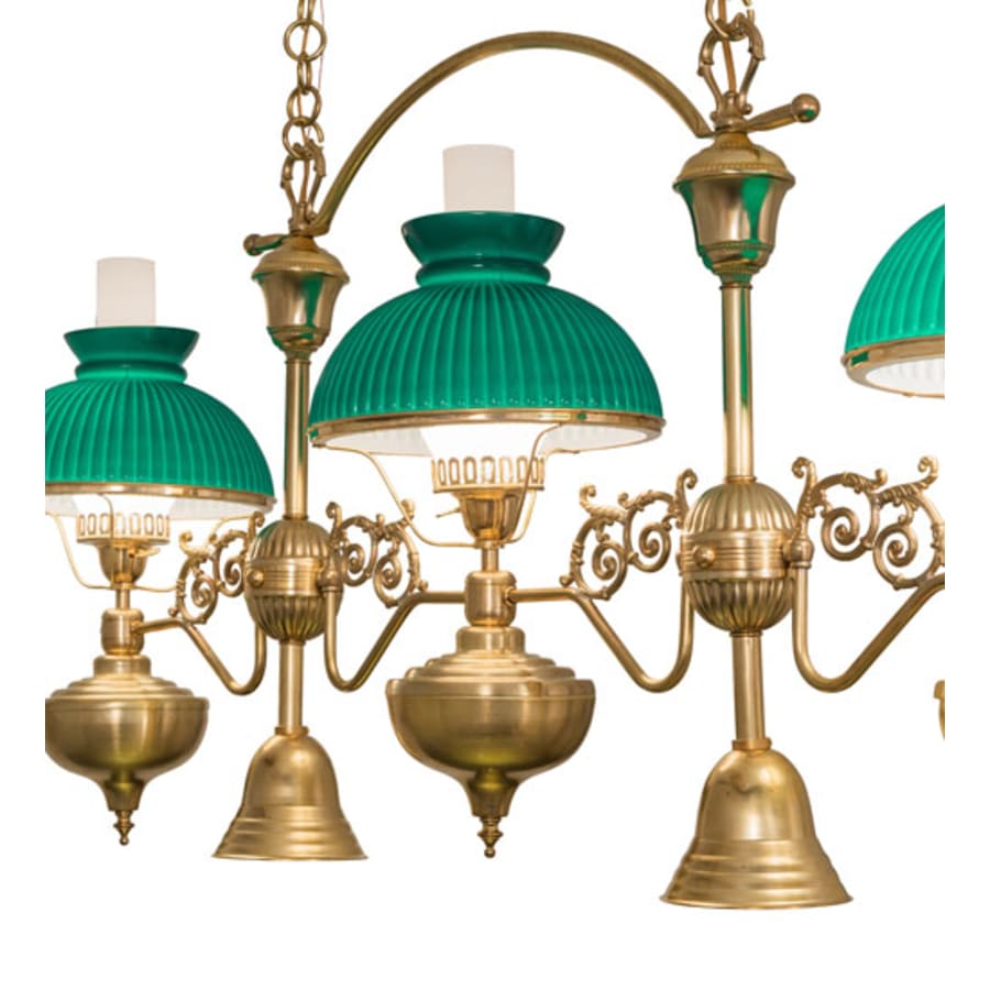 Meyda Tiffany 3 Light 48" Wide Linear Pendant