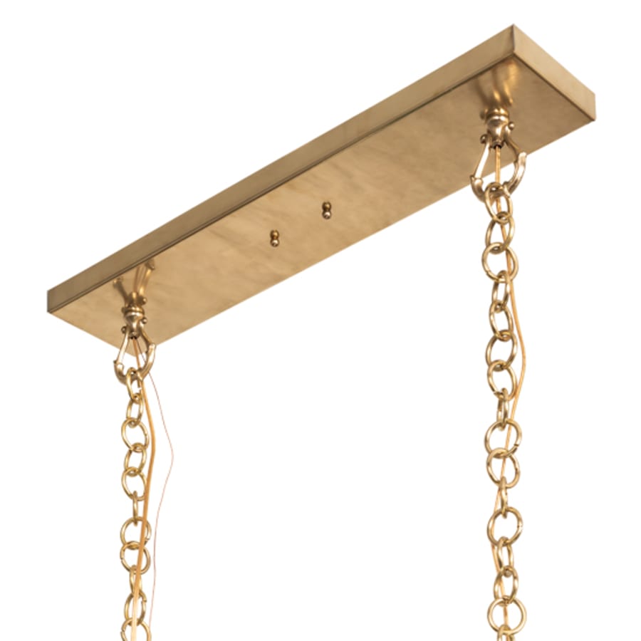 Meyda Tiffany 3 Light 48" Wide Linear Pendant