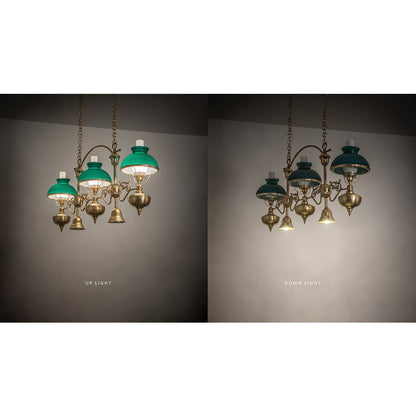 Meyda Tiffany 3 Light 48" Wide Linear Pendant