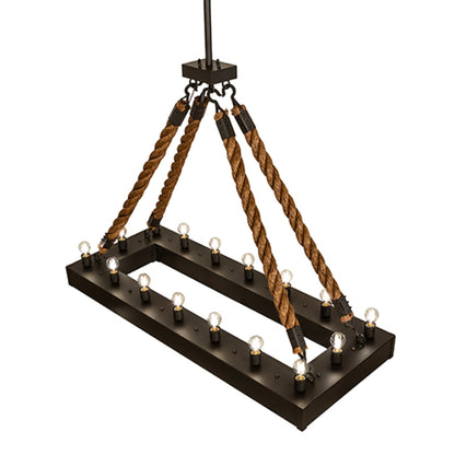 Meyda Tiffany 16 Light 60" Wide Linear Pendant