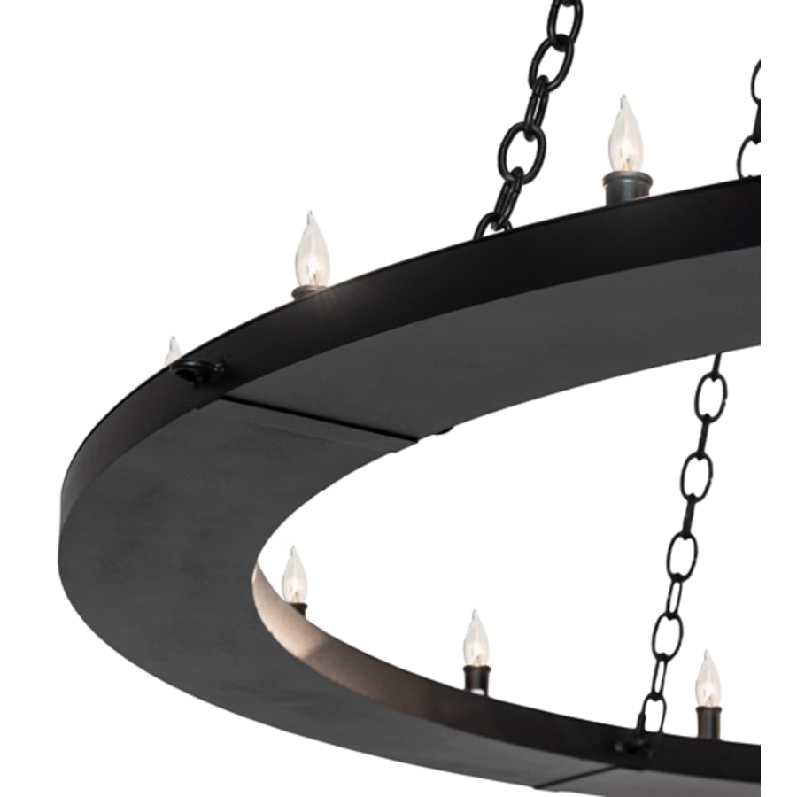 Meyda Tiffany Loxley 28 Light 60" Wide Taper Candle Ring Chandelier
