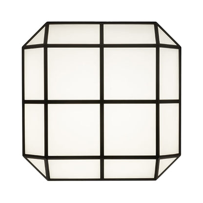 Meyda Tiffany Gibbon 25-1/2" Square LED Flush Mount Ceiling Fixture