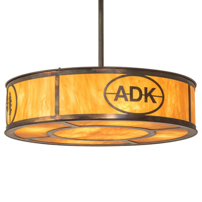 Meyda Tiffany 8 Light 37" Wide Pendant